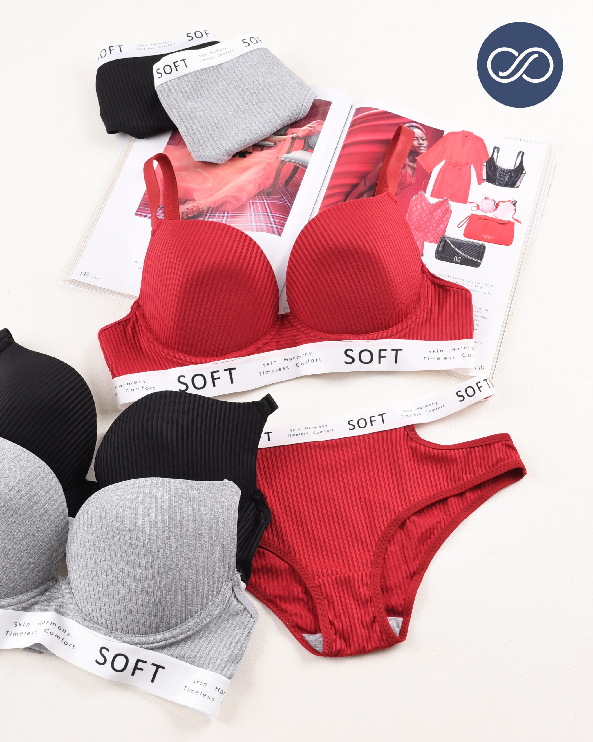 ست سوتینY00821 SOFT